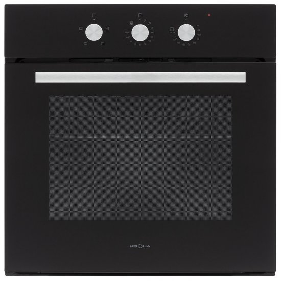Духовой шкаф электрический встраиваемый Krona Essenza 60 BL G2 594 мм черный (КА-00006174)