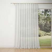 Тюль на ленте Inspire Polyone 300x280 см цвет серый Granit 5