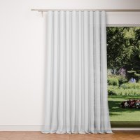 Тюль на ленте Inspire Polyone 300x280 см цвет белый White 0