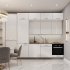Керамогранит Lavelly Marble Accent белый полированный 1600х800х8,8 мм (2 шт.=2,56 кв.м)