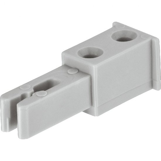 Серая дверная пробка Hafele Slido F-Line11