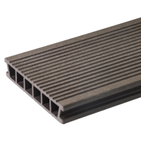 Террасная доска ДПК Terradeck коричневый 3000x152x28 мм вельвет 0.47 м²