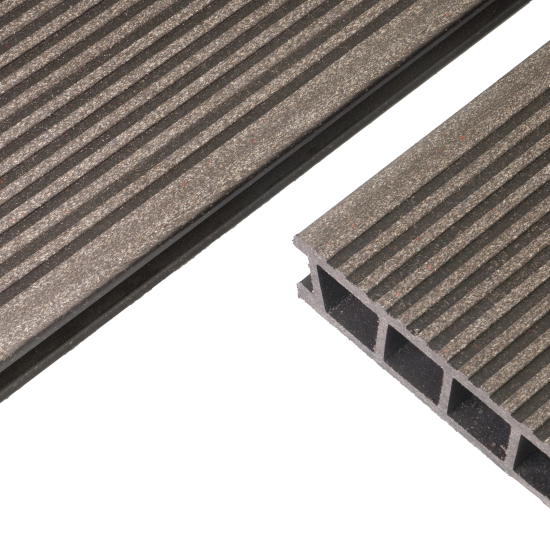 Террасная доска ДПК Terradeck коричневый 3000x152x28 мм вельвет 0.47 м²