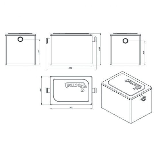 Жироуловитель Rostok 500 0,5-70