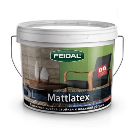 Морозостойкая латексная краска Feidal Mattlatex