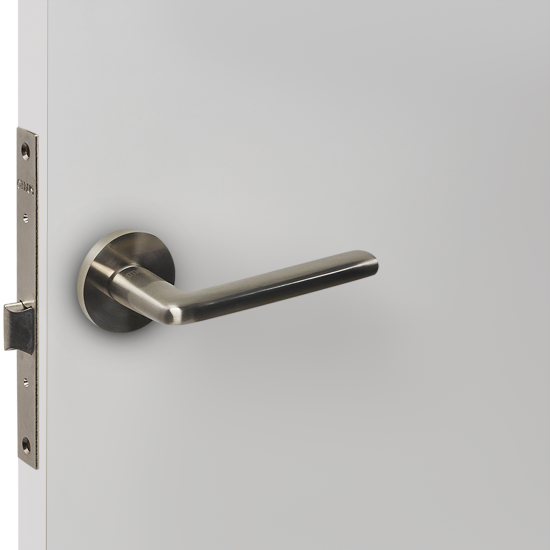 Дверные ручки Punto Spark с запиранием комплект цвет никель