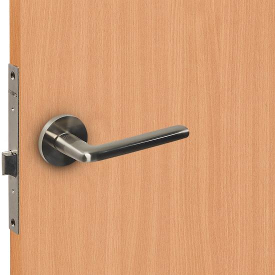 Дверные ручки Punto Spark с запиранием комплект цвет никель