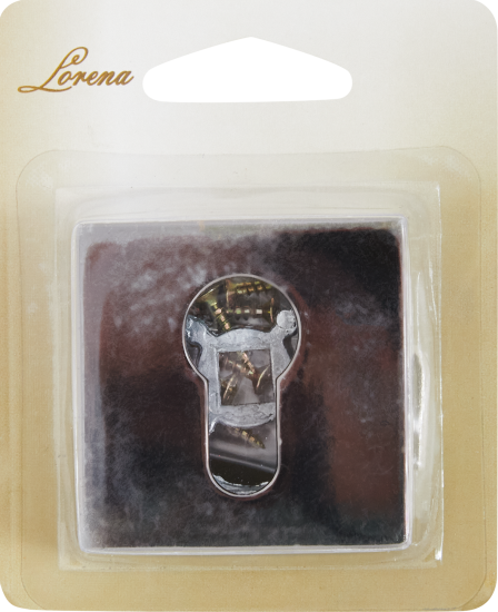 Накладка на цилиндр ETF49 ø55 мм цвет графит