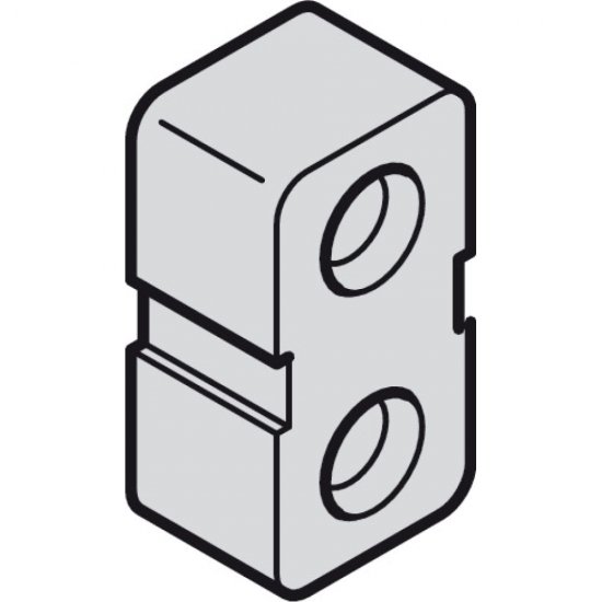 Опорная колодка ходового профиля Hafele Hangroller 50