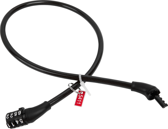 Замок тросовый Fuaro PL-0865-CODE, 8 мм, 65 см