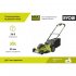 Бесщеточная газонокосилка Ryobi RLM36x41H50G