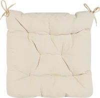 Подушка для садовой мебели Linen Way 44x44 см цвет кремовый