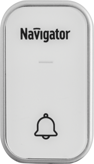 Дверной звонок беспроводной Navigator 80 506 36 мелодий цвет белый