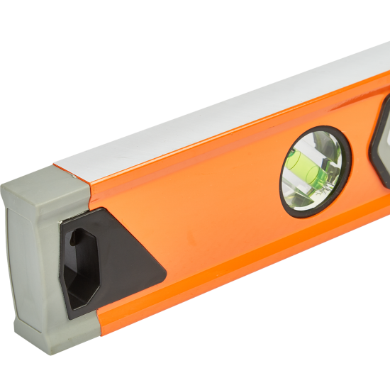 Уровень пузырьковый Вихрь 73/11/4/10 усиленный 3 глазка 600 мм