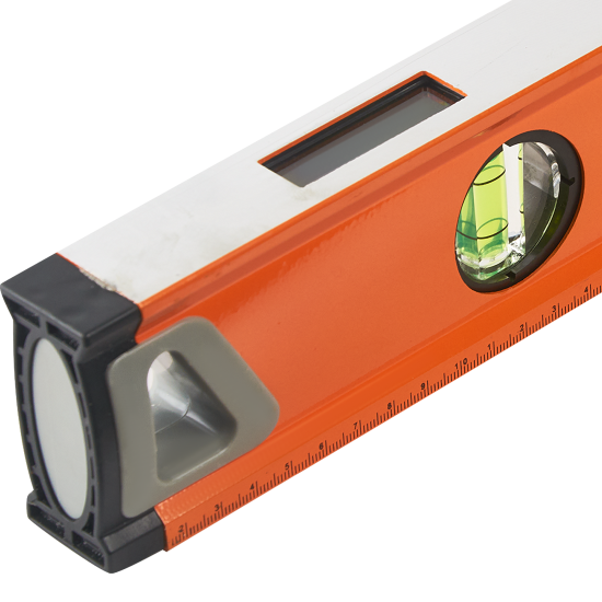 Уровень пузырьковый Вихрь 73/11/4/12 усиленный 3 глазка 1000 мм