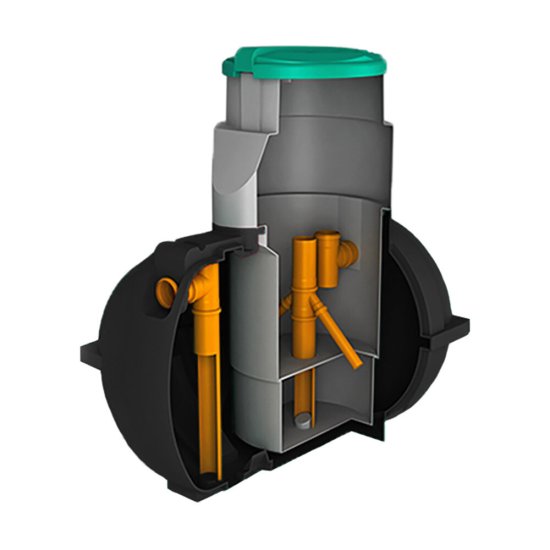 Локальное очистное сооружение (септик) Rostok Дачный 1,5 куб.м