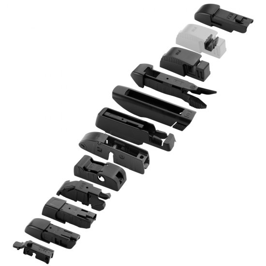 Щетка стеклоочистителя бескаркасная 500 мм мультиадаптерная DSV