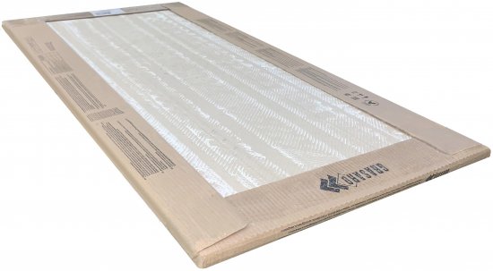 Глазурованный керамогранит Grasaro Marble G-2993.MR/S1 60x120 см 1.44 м² матовый цвет черный