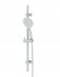 Душевой гарнитур Damixa Willow 921310200LM 1 режим цвет белый