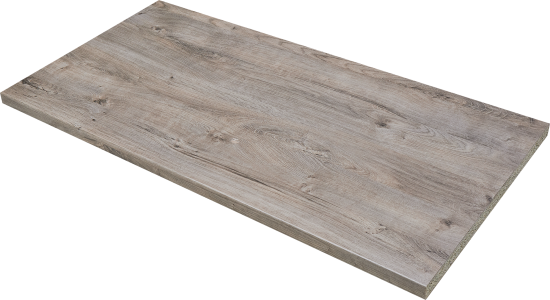Столешница кухонная Дуб Шерман 240x60x3.8 см ДСП цвет серый