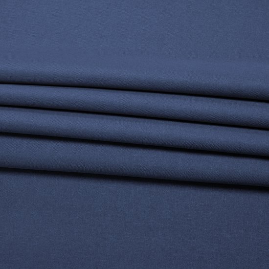 Штора на ленте Аликанте 160x260 см цвет синий