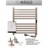 Полотенцесушитель электрический Indigo Attic 600х530 мм 80 Вт с терморегулятором бежевый