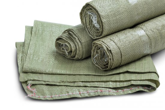 Мешки для строительного мусора 50 л 50x90 см полипропилен 23 мкм зеленый 10 шт.