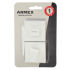 Фиксатор Armex WC-3016 ЦАМ цвет белый матовый
