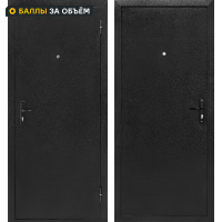 Дверь входная металлическая Форпост 52 96x205 см правая антик черный