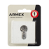 Накладка на цилиндр Armex DP-C-30 6x51 мм цвет белый матовый