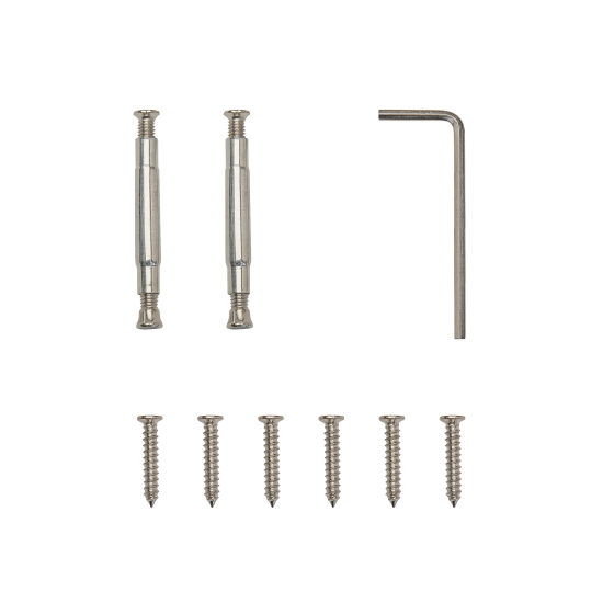 Накладка на цилиндр Armex DP-C-30 6x51 мм цвет хром 2 шт.
