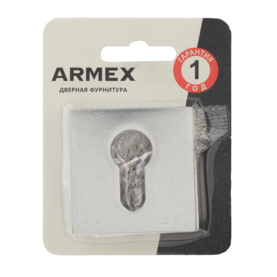 Накладка на цилиндр Armex DP-C-30 6x51 мм цвет хром 2 шт.