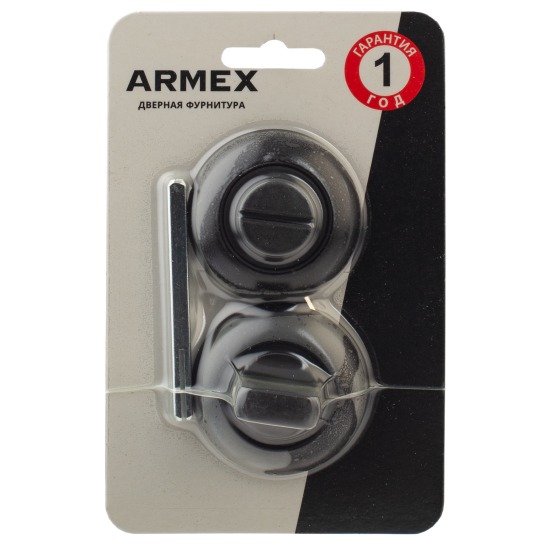 Фиксатор Armex WC-1403 алюминий цвет черный матовый