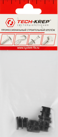 Заглушка универсальная 15x15 мм 4 шт.