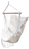 Гамак-кресло Дора 90x130 см хлопок белый