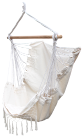Гамак-кресло Дора 90x130 см хлопок белый
