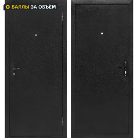 Дверь входная металлическая Форпост 52 86x205 см правая антик черный