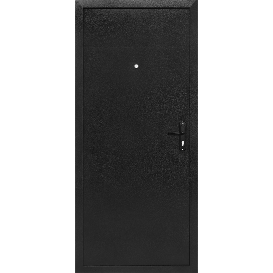 Дверь входная металлическая Форпост 52 86x205 см правая антик черный
