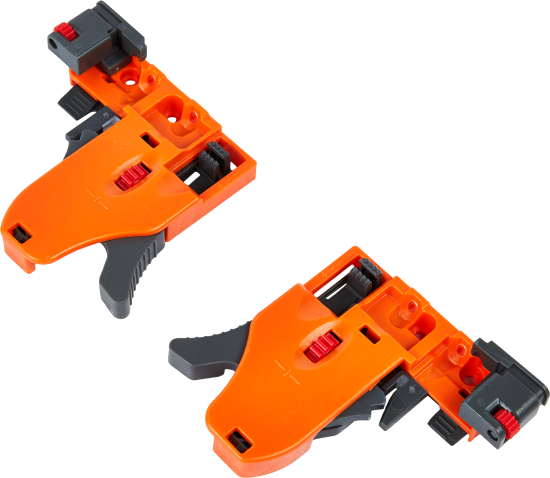 Направляющие скрытого монтажа FIRMAX плавного закрывания 300 мм, металл, цвет серый