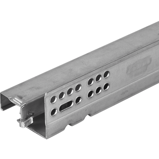 Направляющие скрытого монтажа FIRMAX 500 мм, металл, цвет серый