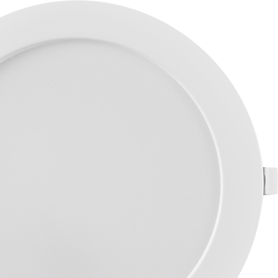 Светильник точечный LED встраиваемый Wolta DLUS отверстие 175мм 2 м² цвет света нейтральный белый цвет белый