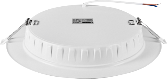 Светильник точечный LED встраиваемый Wolta DLUS отверстие 175мм 2 м² цвет света нейтральный белый цвет белый