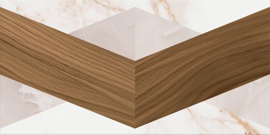 Плитка настенная Mersey Wood Mix3 20x40 см 1.2 м² матовая цвет микс