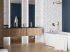Плитка настенная Mersey Calacatta 20x40 см 1.2 м² матовая цвет серый