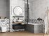 Плитка настенная Mersey Calacatta 20x40 см 1.2 м² матовая цвет серый