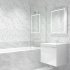 Плитка настенная Mersey Hexo 20x40 см 1.2 м² матовая цвет серый