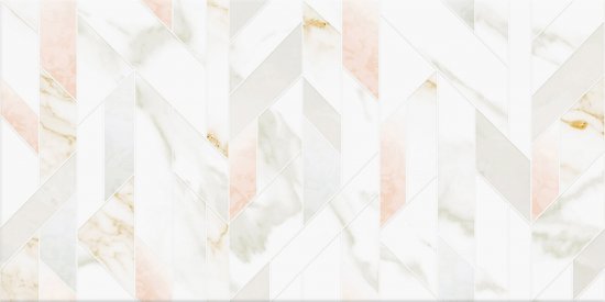 Плитка настенная Mersey Flame 20x40 см 1.2 м² матовая цвет микс