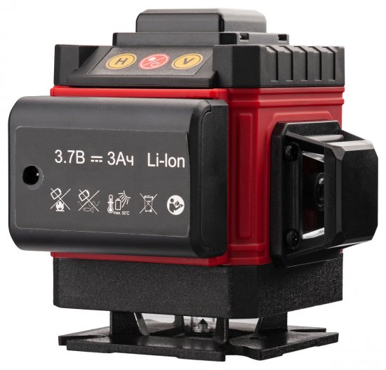 Уровень лазерный Elitech ПЛ 12Л-ЗЕЛ зеленый луч 25 м