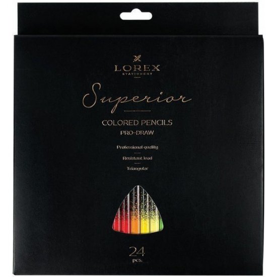 Набор цветных карандашей LOREX PRO-DRAW Superior