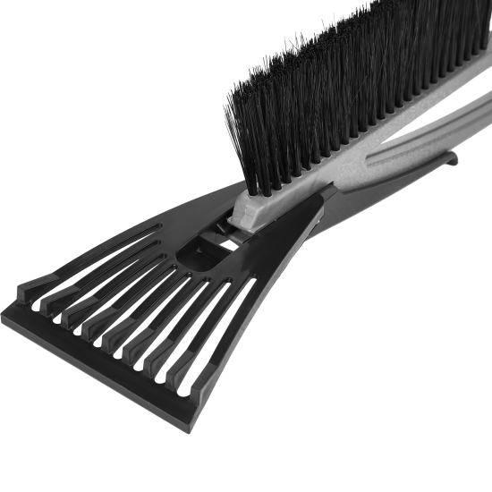 Щетка скребок для автомобиля Saturn h50 см пластик серый